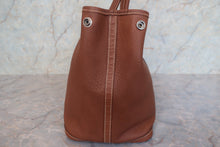 将图片加载到图库查看器,HERMES GARDEN PARTY PM Negonda leather Gold □M刻印 Tote bag 700120178