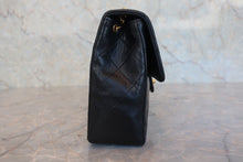 画像をギャラリービューアに読み込む, CHANEL/シャネル ミニマトラッセシングルフラップチェーンショルダーバッグ ラムスキン ブラック/ゴールド金具 ショルダーバッグ 800020042