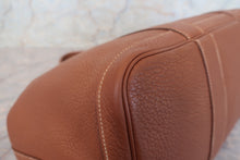 将图片加载到图库查看器,HERMES GARDEN PARTY PM Negonda leather Gold □M刻印 Tote bag 700120178