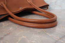 将图片加载到图库查看器,HERMES GARDEN PARTY PM Negonda leather Gold □M刻印 Tote bag 700120178