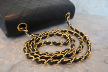 画像をギャラリービューアに読み込む, CHANEL/シャネル ミニマトラッセシングルフラップチェーンショルダーバッグ ラムスキン ブラック/ゴールド金具 ショルダーバッグ 800020042