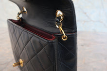 画像をギャラリービューアに読み込む, CHANEL/シャネル ミニマトラッセシングルフラップチェーンショルダーバッグ ラムスキン ブラック/ゴールド金具 ショルダーバッグ 800020042