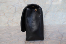 Load image into Gallery viewer, CHANEL  Diana matelasse chain shoulder bag Lambskin Black/Gold hadware Shoulder bag 700100074