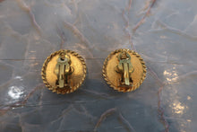 Load image into Gallery viewer, CHANEL CC mark Round earring Gold plate Gold Earring 600050096