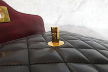 将图片加载到图库查看器,CHANEL/香奈儿 迷你CF 链条包 羊皮 Black/Gold hadware(黑色/金色金属) 肩背包 700100155