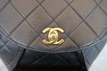 画像をギャラリービューアに読み込む, CHANEL/シャネル マトラッセチェーンリュック ラムスキン ブラック/ゴールド金具 リュック 800040187