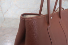 将图片加载到图库查看器,HERMES GARDEN PARTY PM Negonda leather Marron d'Inde □O刻印 Tote bag 700120258