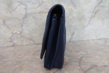 Load image into Gallery viewer, CHANEL Matelasse chain wallet Lambskin Blue/Silver hadware Shoulder bag 700050210