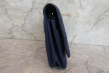 Load image into Gallery viewer, CHANEL Matelasse chain wallet Lambskin Blue/Silver hadware Shoulder bag 700050210