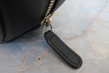 画像をギャラリービューアに読み込む, CHANEL/シャネル ココマークラウンドチェーンショルダーバッグ キャビアスキン ブラック/ゴールド金具 ショルダーバッグ 700050165