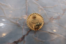 Load image into Gallery viewer, CHANEL CC mark Round earring Gold plate Gold Earring 600050096