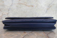 Load image into Gallery viewer, CHANEL Matelasse chain wallet Lambskin Blue/Silver hadware Shoulder bag 700050210