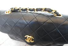 将图片加载到图库查看器,CHANEL/香奈儿 迷你CF 链条包 羊皮 Black/Gold hadware(黑色/金色金属) 肩背包 700100155