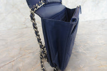 Load image into Gallery viewer, CHANEL Matelasse chain wallet Lambskin Blue/Silver hadware Shoulder bag 700050210