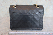 将图片加载到图库查看器,CHANEL/香奈儿 CF 双盖 双链条包 羊皮 Black/Gold hadware(黑色/金色金属) 肩背包 800050002