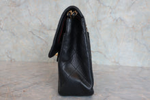 将图片加载到图库查看器,CHANEL/香奈儿 CF 双盖 双链条包 羊皮 Black/Gold hadware(黑色/金色金属) 肩背包 800050002