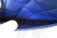 Load image into Gallery viewer, CHANEL Matelasse chain wallet Lambskin Blue/Silver hadware Shoulder bag 700050210