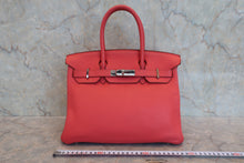 画像をギャラリービューアに読み込む, HERMES/エルメス バーキン30 トリヨンクレマンス ブーゲンビリア □M刻印 ハンドバッグ 800090196