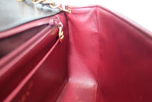 Load image into Gallery viewer, CHANEL  Diana matelasse chain shoulder bag Lambskin Black/Gold hadware Shoulder bag 700100074