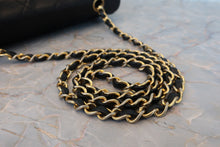 Load image into Gallery viewer, CHANEL Diana matelasse chain shoulder bag Lambskin Black/Gold hadware Shoulder bag 700110152
