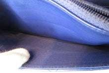 Load image into Gallery viewer, CHANEL Matelasse chain wallet Lambskin Blue/Silver hadware Shoulder bag 700050210