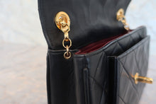 画像をギャラリービューアに読み込む, CHANEL/シャネル マトラッセチェーンショルダーバッグ ラムスキン ブラック/ゴールド金具 ショルダーバッグ 800020081