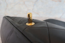 Load image into Gallery viewer, CHANEL Diana matelasse chain shoulder bag Lambskin Black/Gold hadware Shoulder bag 700110152
