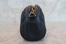 画像をギャラリービューアに読み込む, CHANEL/シャネル ココマークフリンジチェーンショルダーバッグ ラムスキン ネイビー/ゴールド金具 ショルダーバッグ 700110145