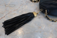 画像をギャラリービューアに読み込む, CHANEL/シャネル ココマークフリンジチェーンショルダーバッグ ラムスキン ネイビー/ゴールド金具 ショルダーバッグ 700110145