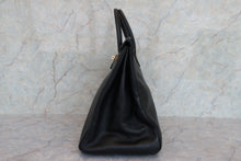 画像をギャラリービューアに読み込む, HERMES/エルメス バーキン40 アルデンヌ ブラック □B刻印 ハンドバッグ 700070248