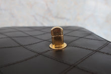 画像をギャラリービューアに読み込む, CHANEL/シャネル ビコローレバニティ ラムスキン ブラック/ゴールド金具 バニティ 800050006