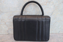 Load image into Gallery viewer, CHANEL Mademoiselle hand bag Caviar skin Black/Gold hadware Hand bag 700090051