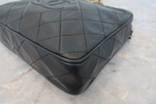 將圖片載入圖庫檢視器 CHANEL/シャネル マトラッセフリンジチェーンショルダーバッグ ラムスキン ブラック/ゴールド金具 ショルダーバッグ 700110156