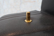 Load image into Gallery viewer, CHANEL Mademoiselle hand bag Caviar skin Black/Gold hadware Hand bag 700090051