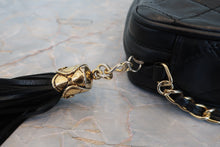 將圖片載入圖庫檢視器 CHANEL/シャネル マトラッセフリンジチェーンショルダーバッグ ラムスキン ブラック/ゴールド金具 ショルダーバッグ 700110156