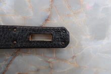 画像をギャラリービューアに読み込む, HERMES/エルメス バーキン40 アルデンヌ ブラック □B刻印 ハンドバッグ 700070248