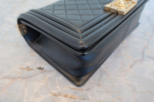 將圖片載入圖庫檢視器 CHANEL/シャネル ボーイシャネルチェーンショルダーバッグ ラムスキン ブラック/ゴールド金具 800080055