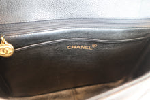 Load image into Gallery viewer, CHANEL Mademoiselle hand bag Caviar skin Black/Gold hadware Hand bag 700090051