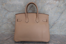Load image into Gallery viewer, HERMES BIRKIN 25 Swift leather Tabac camel □L Engraving Hand bag 700080009