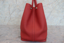 將圖片載入圖庫檢視器 HERMES/エルメス ガーデンパーティPM カントリー ルージュデュセス T刻印 トートバッグ 700030246