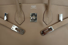 Load image into Gallery viewer, HERMES BIRKIN 25 Swift leather Tabac camel □L Engraving Hand bag 700080009