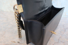 將圖片載入圖庫檢視器 CHANEL/シャネル ボーイシャネルチェーンショルダーバッグ ラムスキン ブラック/ゴールド金具 800080055