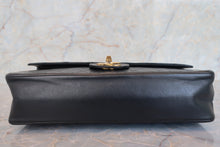 Load image into Gallery viewer, CHANEL Matelasse double flap chain shoulder bag Lambskin Black/Gold hadware Shoulder bag 700090047