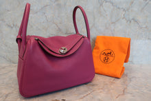Load image into Gallery viewer, HERMES LINDY 26 Clemence leather Tosca □O Engraving Shoulder bag 800090111