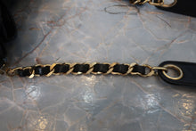 画像をギャラリービューアに読み込む, CHANEL/シャネル ココマーク巾着チェーンショルダーバッグ ラムスキン ブラック/ゴールド金具 ショルダーバッグ 800020094