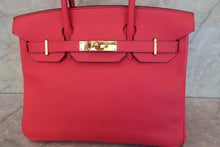 Load image into Gallery viewer, HERMES BIRKIN 30 Epsom leather Rose extreme D Engraving Hand bag 700100096