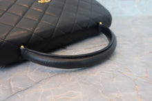 将图片加载到图库查看器,CHANEL/香奈儿 CF 梯形 手提包 荔枝皮 Black/Gold hadware(黑色/金色金属) 手提包 800050007