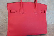 Load image into Gallery viewer, HERMES BIRKIN 30 Epsom leather Rose extreme D Engraving Hand bag 700100096