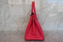 Load image into Gallery viewer, HERMES BIRKIN 30 Epsom leather Rose extreme D Engraving Hand bag 700100096