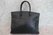 Load image into Gallery viewer, HERMES BIRKIN 35 Chevre myzore goatskim Green □D Engraving Hand bag 700110149